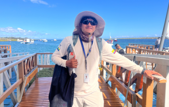 Alexis Jaramillo, guía naturalista.