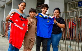 Hinchas Ecuador