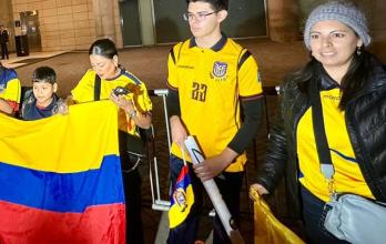 Ecuador hinchas