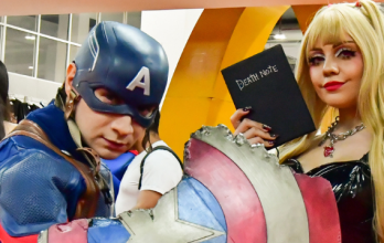 Cosplayers en Comic Con 2025.