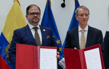 El Gobierno de Francia realizó una donación de equipamiento de seguridad a la Policía Nacional