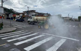 desinfección ciudad quito