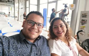 Jhon Guaranda y Marianela