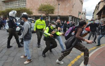 protestas en Cuenca por las medidas económicas