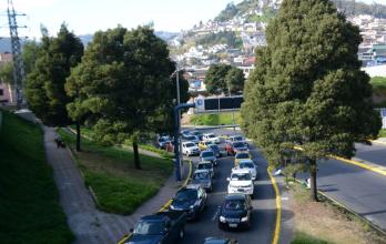 movilización en Quito