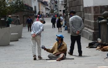 En las calles de Quito hay un incremento de mendicidad