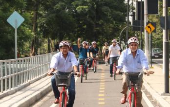 Guayaquil, a la zaga de la región en el uso de ciclovías