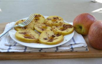 Receta de manzana con canela en polvo