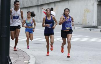 Silvia Ortíz atletismo Ecuador