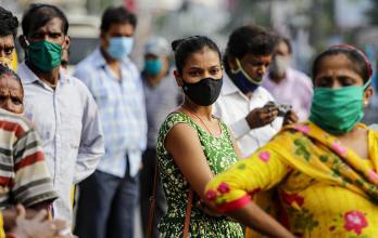 India atraviesa un colapso hospitalario por covid-19.