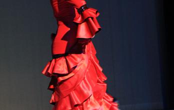 Valentina Zárate es bailadora de flamenco
