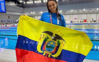 Anicka Delgado natación Ecuador