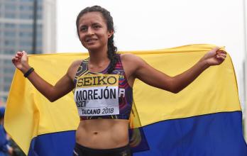 Glenda Morejón marcha Ecuador