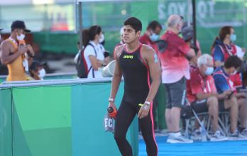 David Farinango natación aguas abiertas