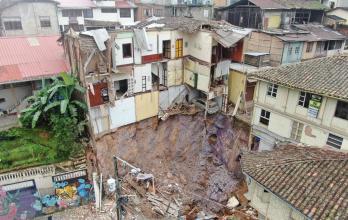 Socavón en Zaruma