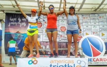 Estefanía Tigrero triatlón duatlón Ecuador