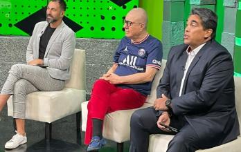 Esteban Dreer, Vito Muñoz y Diego Arcos en Esto es fútbol.