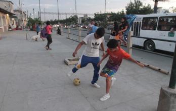 futbol en la calle