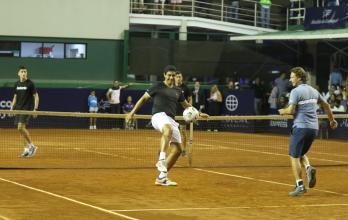 Nicolas Lapentt y David Nalbandián exhibición 2022