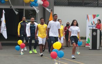 Ecuador Abanderamiento Juegos Bolivarianos