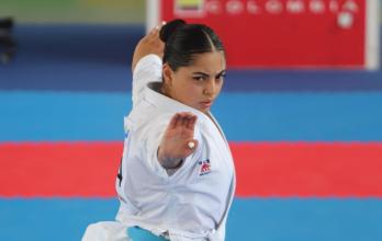 Cristina Orbe karate bronce Bolivariano