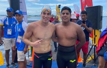 Esteban Enderica David Farinango oro Juegos Bolivarianos