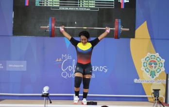 Tamara Salazar oro Juegos Bolivarianos