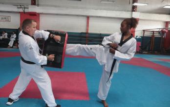 Miley Guanga, taekwondo