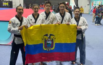 Ecuador poomsae oro Juegos Suramericanos