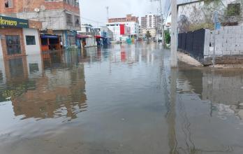 Salinas, inundación