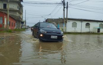 lluvia en Santa Elena