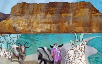 Arte en el mar Muerto