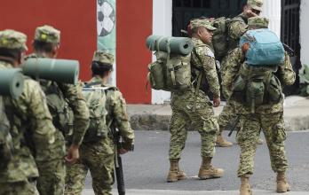 Las fuerzas de Seguridad  El Salvador