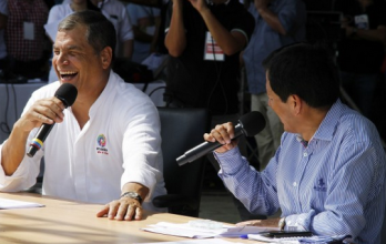 RAFAEL CORREA Y JOSE MALDONADO