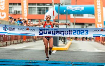 Katherine Velásquez Maratón de Guayaquil