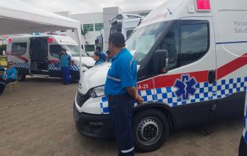El MSP realizó la entrega de 9 ambulancias.