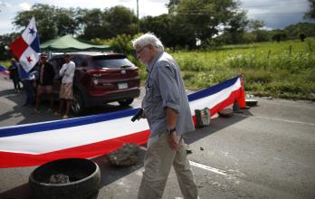 Protestas antiminería en Panamá