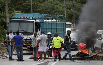 Panamá vive su quinta semana de crisis en las calles