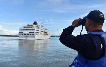 Llega el primer crucero internacional al conflictivo puerto colombiano de Buenaventura