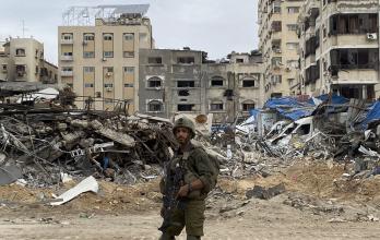 Los túneles de Hamás, bajo un hospital de una Gaza arrasada y reducida a escombros