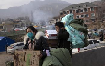 Las operaciones de rescate tras el sismo que azotó el noroeste de China, en su recta final