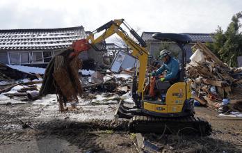 El fuerte terremoto de Año Nuevo en Japón deja 2,44 millones de toneladas de escombros