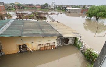 Barrios inundados en PLayas