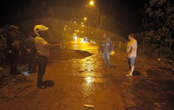 Lluvias_El Oro_Inundaciones_Puente destruido