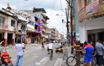 El terremoto del 18 de marzo en Machala dejó 13 muertos.