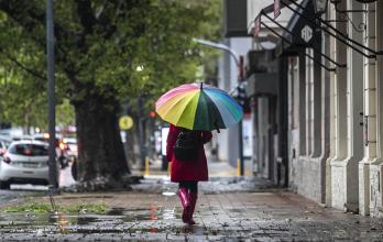 Un fuerte temporal de lluvia y viento tiene bajo alerta a la provincia de Buenos Aires