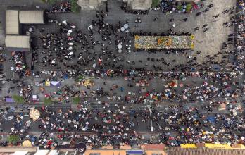 Una procesión con más de 370 años de historia recorre las calles de Ciudad de Guatemala