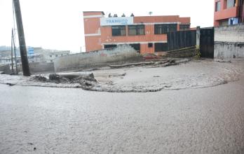 Aluvión en La Gasca 2024