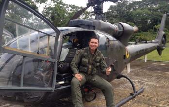 Andrés Sierra - Accidente de helicóptero militar