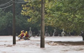 Suben a 13 los muertos por las lluvias en el sur de Brasil